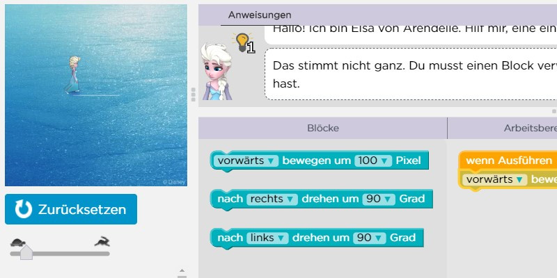 Visuelles Programmieren für Kinder ab der 2. Klasse - 16.03.2024